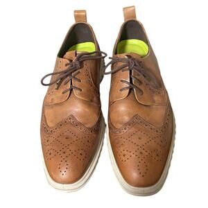ECCO ST.1 Hybrid Lite Amber Brown Leather Men’s Size 10‎